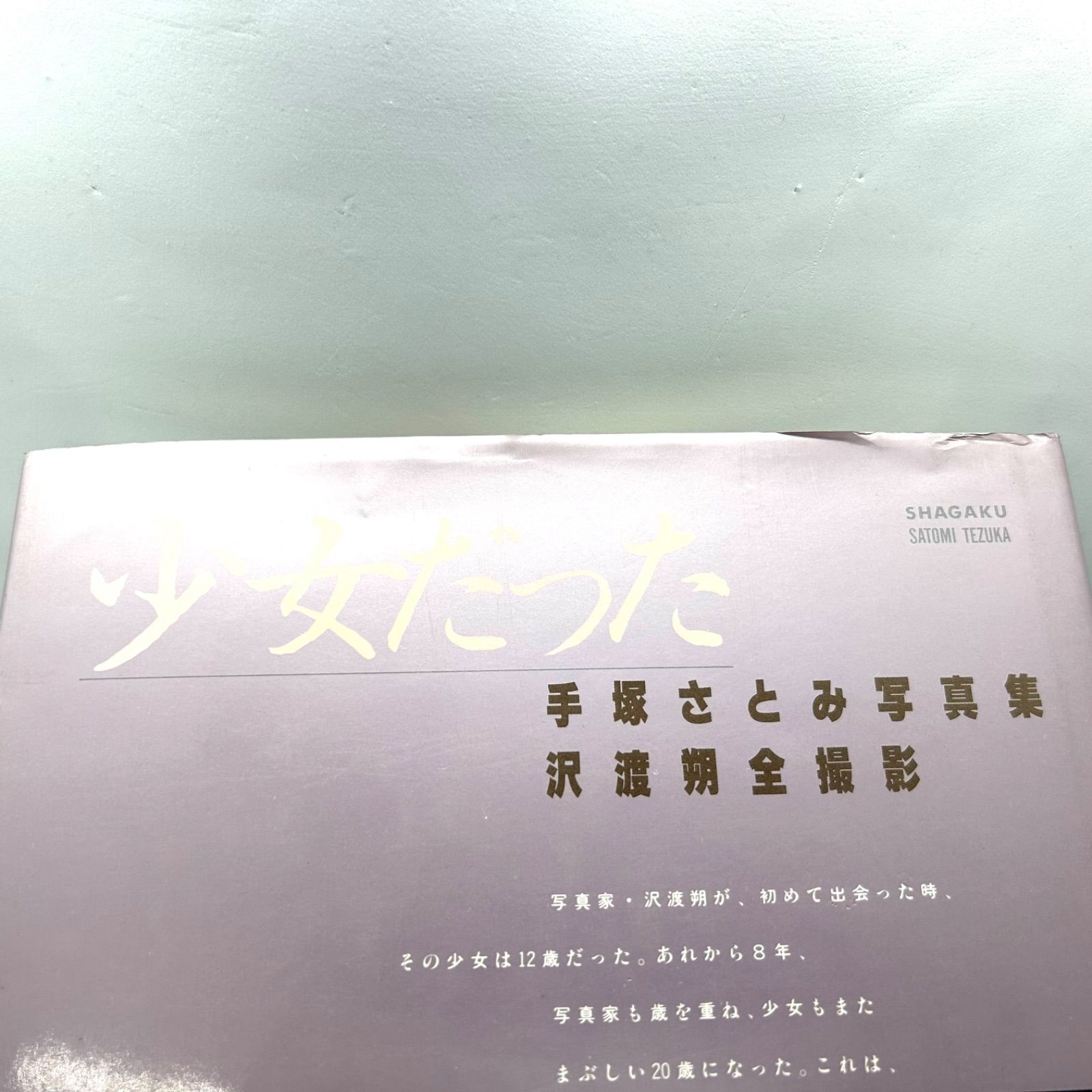 貴重【初版本】手塚里美（さとみ）写真集『四色の花火』『少女だった』 貴重【初版本】手塚里美（さとみ）写真集『四色の花火』『少女