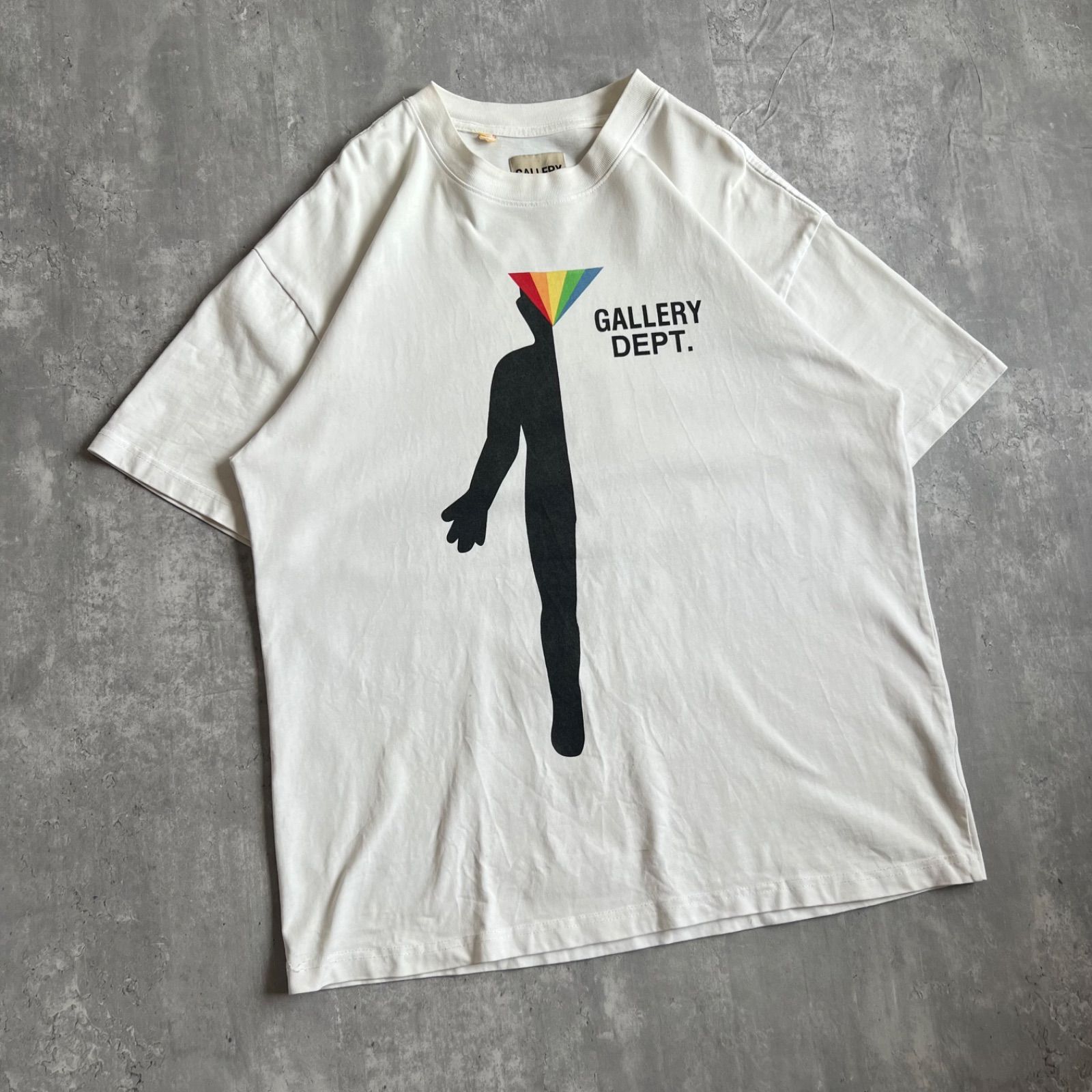GALLERY DEPT. (ギャラリー デプト) SS26 GD LOGO DUSTY TEE ⁄ CLEAN 