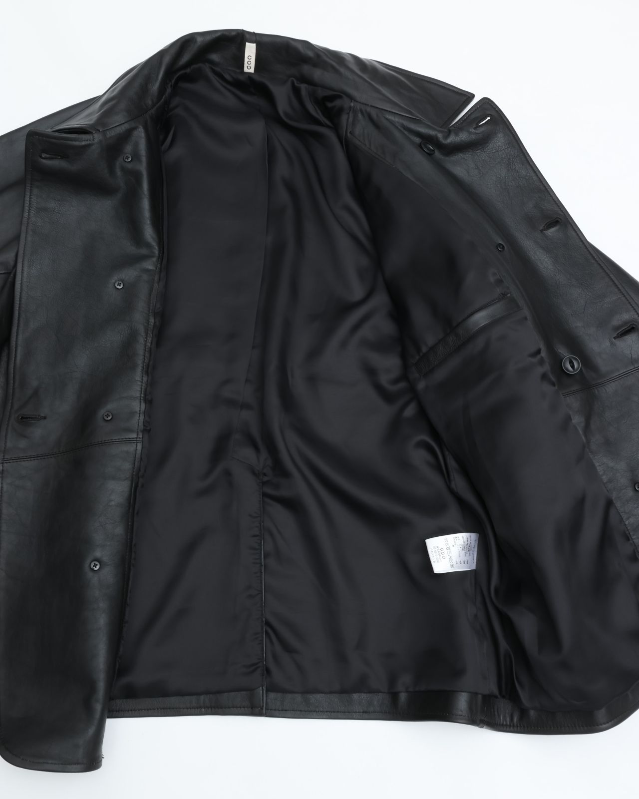 CCU シーシーユー COVERALL カバーオール レザージャケット 革ジャン 