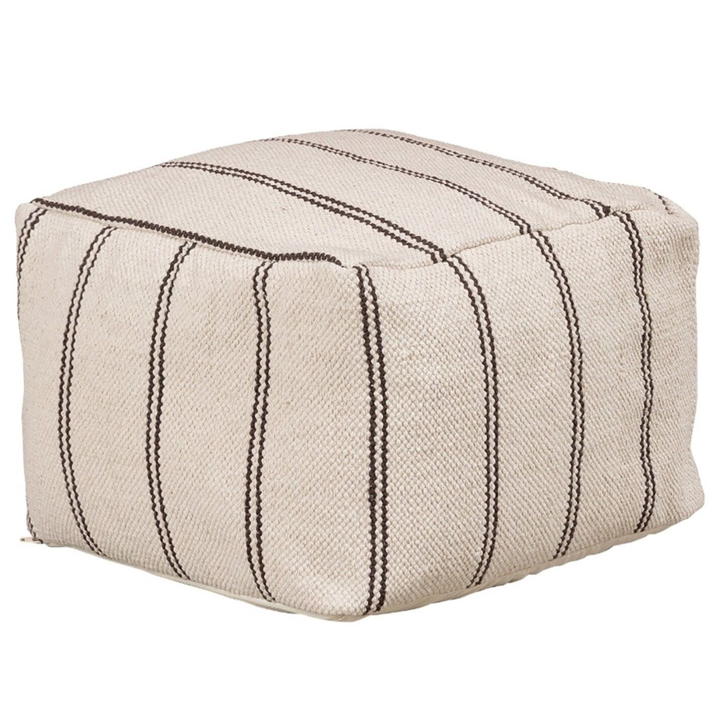 クッションスツール ノエル ストライプBE ストライプ