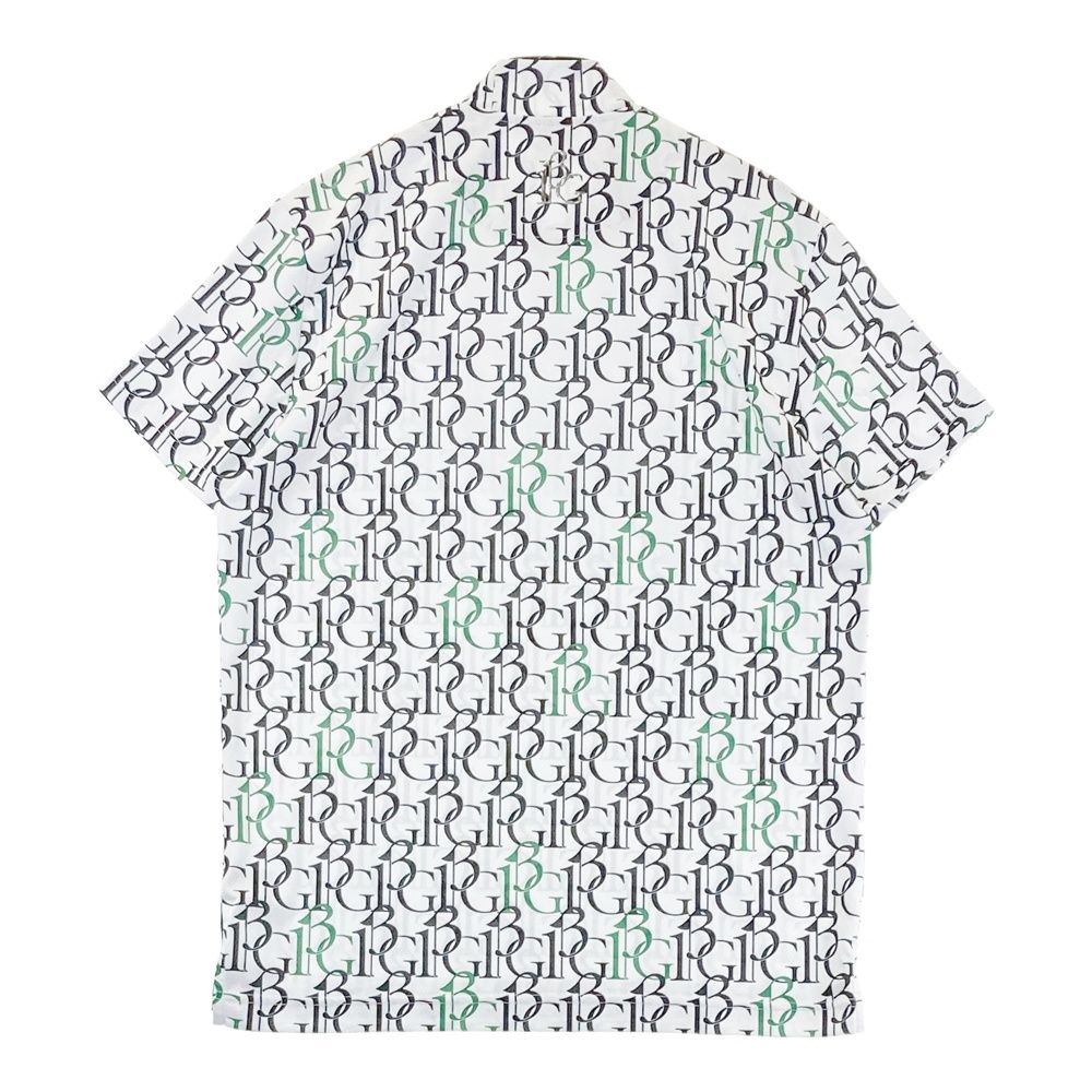 【新作到着!!】 サイズ 5 1PIU1UGUALE3 GOLF GRT208 半袖モックネックTシャツ 総柄 ホワイト系 240101441187 ゴルフウェア メンズ ストスト 新作アイテムが満載。