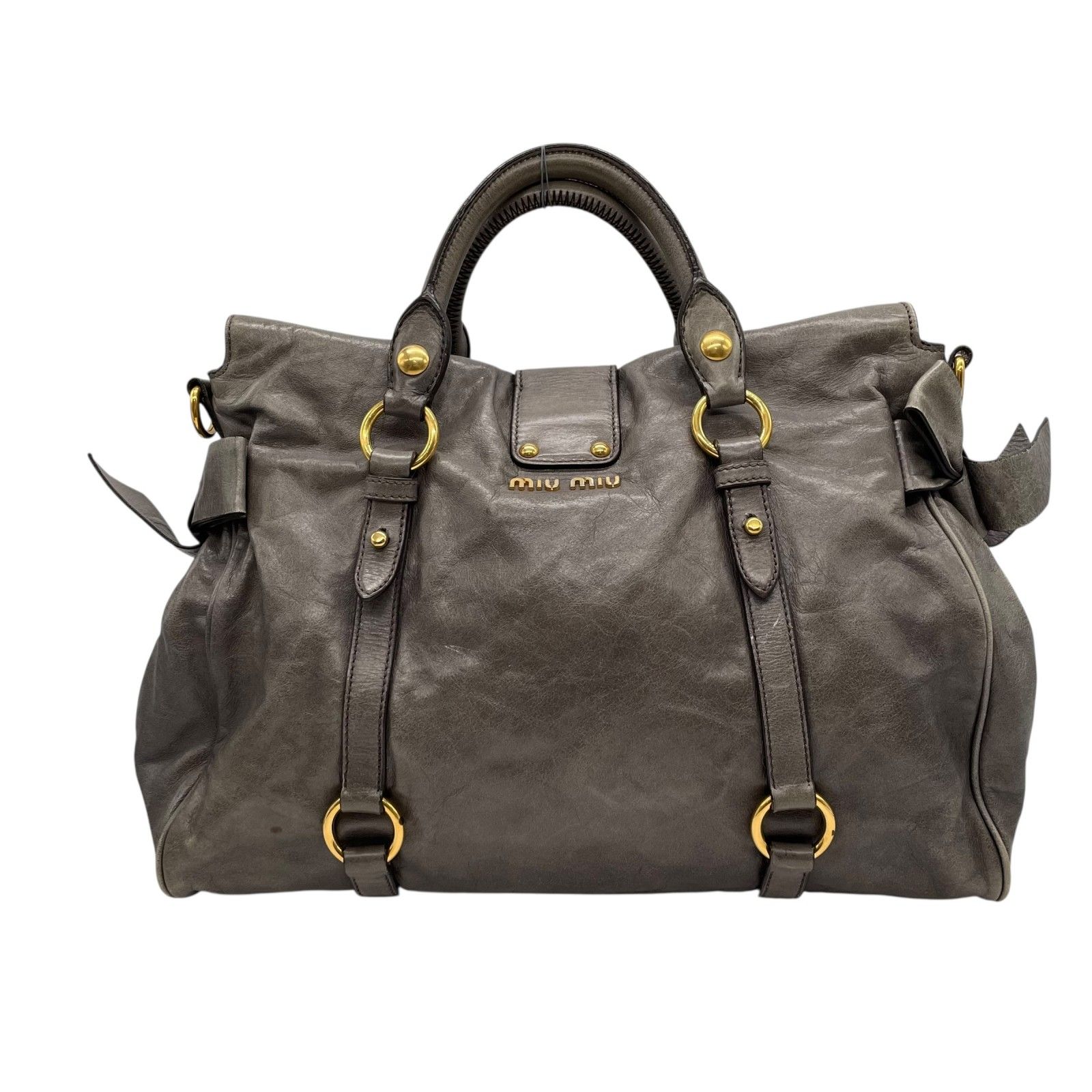 miu miu ミュウミュウ 2WAY ハンドバッグ ショルダーバッグ