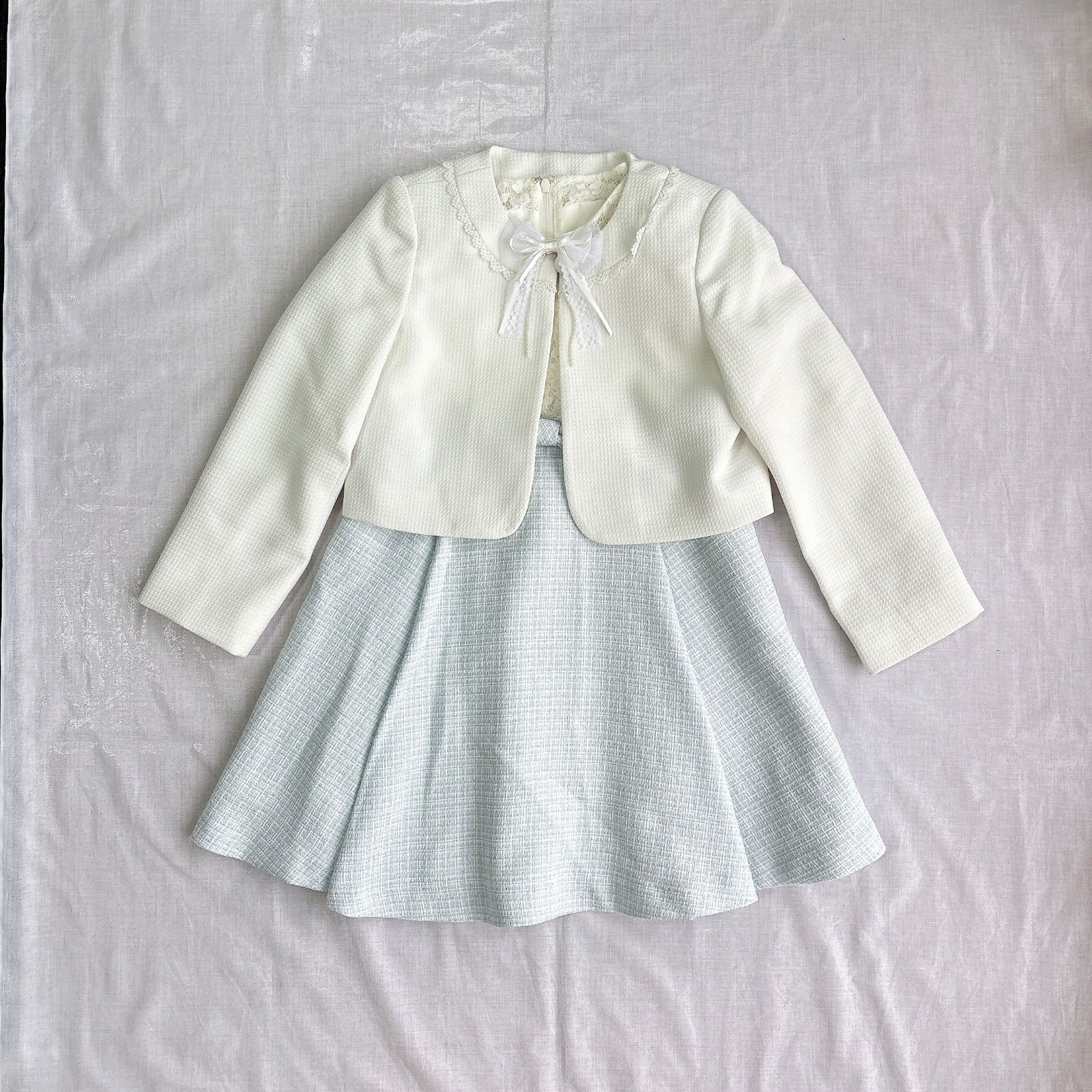 【130】ヒロミチナカノ フォーマル ワンピース セットアップ 女の子 美品 ヒロミチナカノ 女の子 フォーマルスーツ 120 5点セット - メルカリ