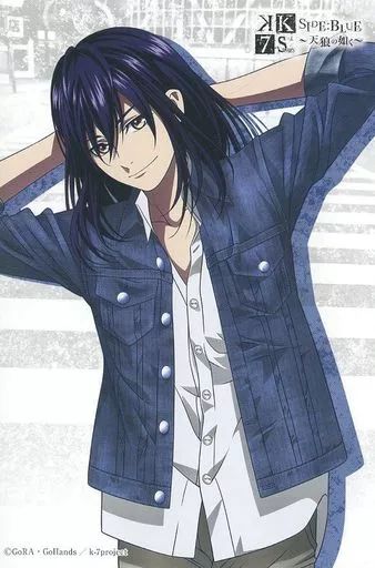 アニメK 羽張迅 K SEVEN STORIES 羽張 迅｜CHARACTER｜SIDE:BLUE ～天狼の如く～｜「K SEVEN