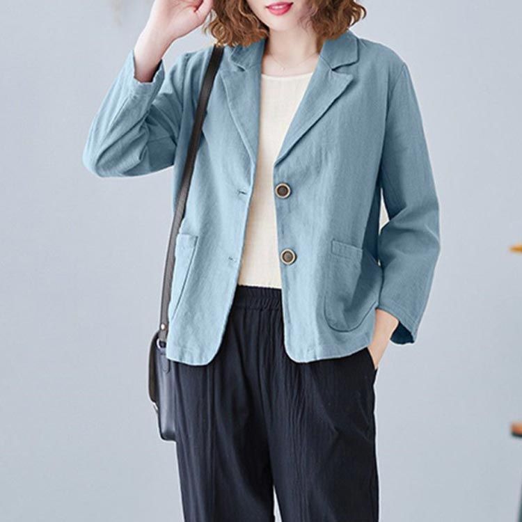 【美品】マッキントッシュ コットン サマージャケット テーラードジャケット XL 207694_m01f.jpg