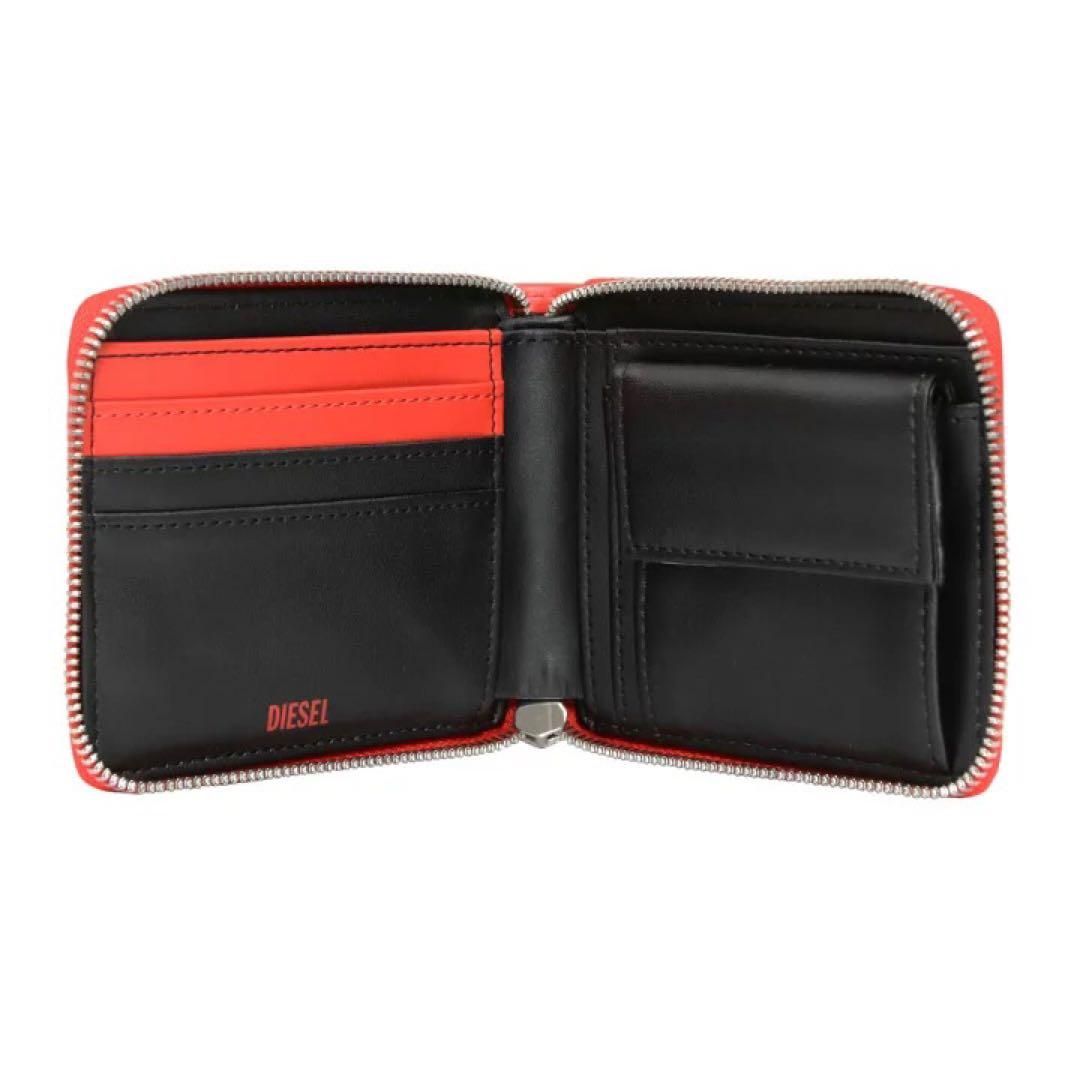 ディーゼル DIESEL 二つ折り財布 X08173 PR003 T4342 レッド - メルカリ