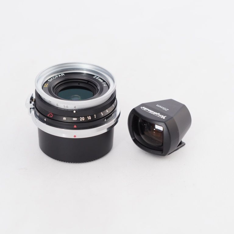 Voigtlander SC-SKOPAR 25mm F4 ビューファインダー付 フォクトレンダー ニコン Sマウント