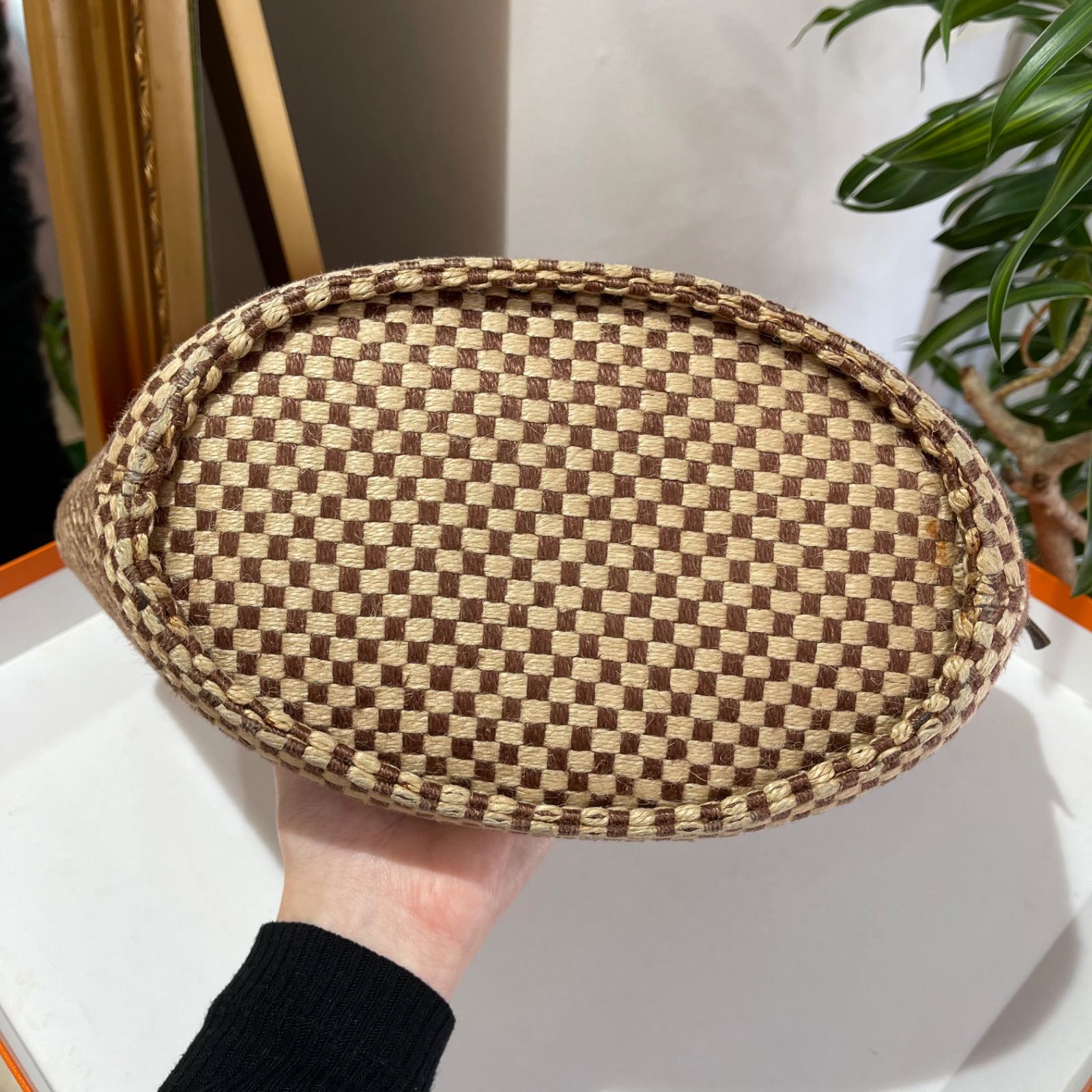 エルメス　パニエドプラージュ　カゴ2個 日常スタイルの鮮度を上げる VINTAGE HERMES BAG｜DECOUVERTE