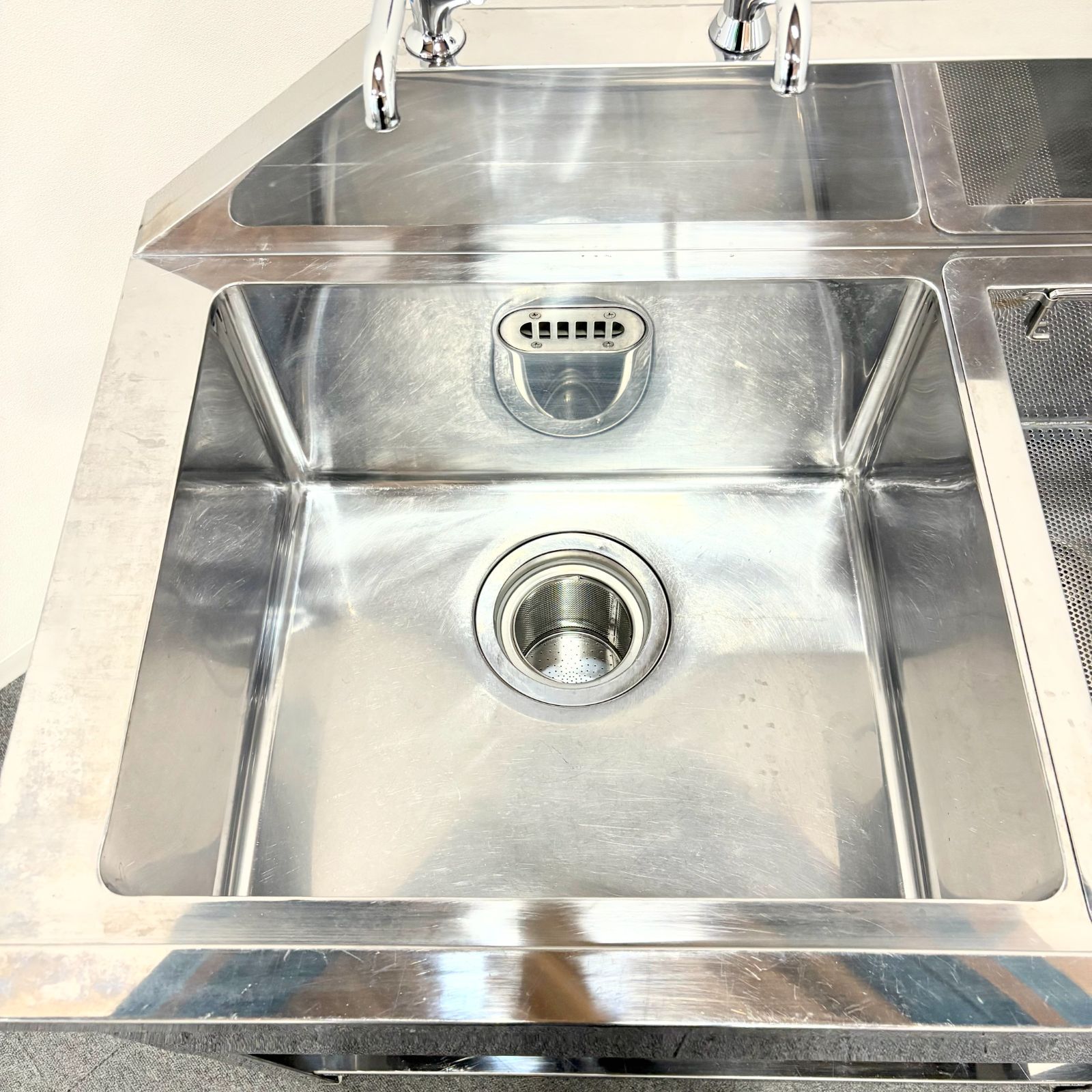 業務用 ステンレス ソイルドシンク一槽シンク 厨房機器 流し台
