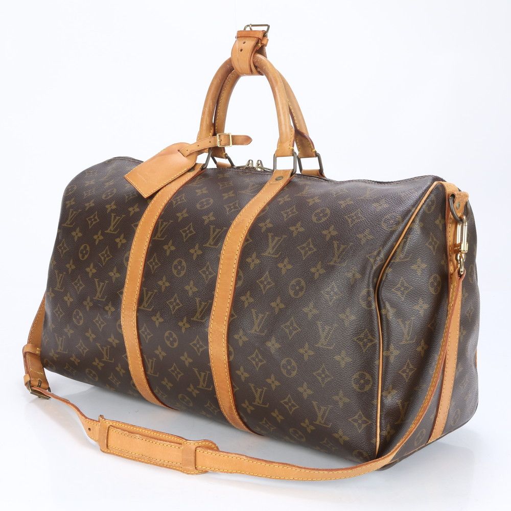 美品 ルイヴィトン モノグラム キーポル バンドリエール50 M41416 2WAY  