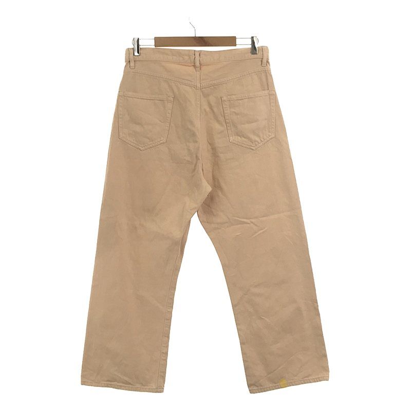 AURALEE BOTANICAL DYED DENIM PANTS ピンク AURALEE / オーラリー | BOTANICAL DYED SELVEDGE DENIM PANTS