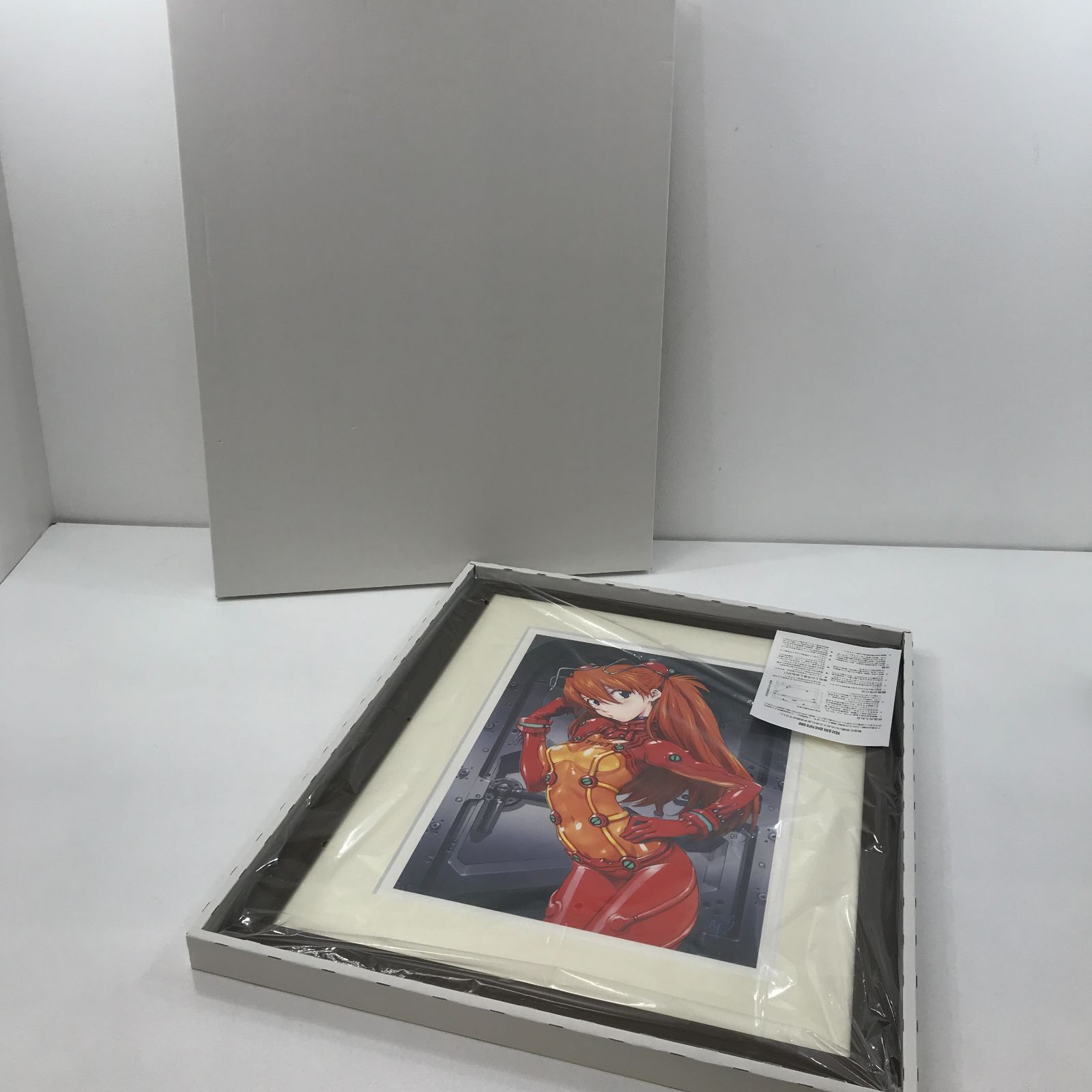 【小牧店】EVA STORE オリジナル 貞本義行 複製原画 テストプラグスーツ　アスカ【717-1527】
