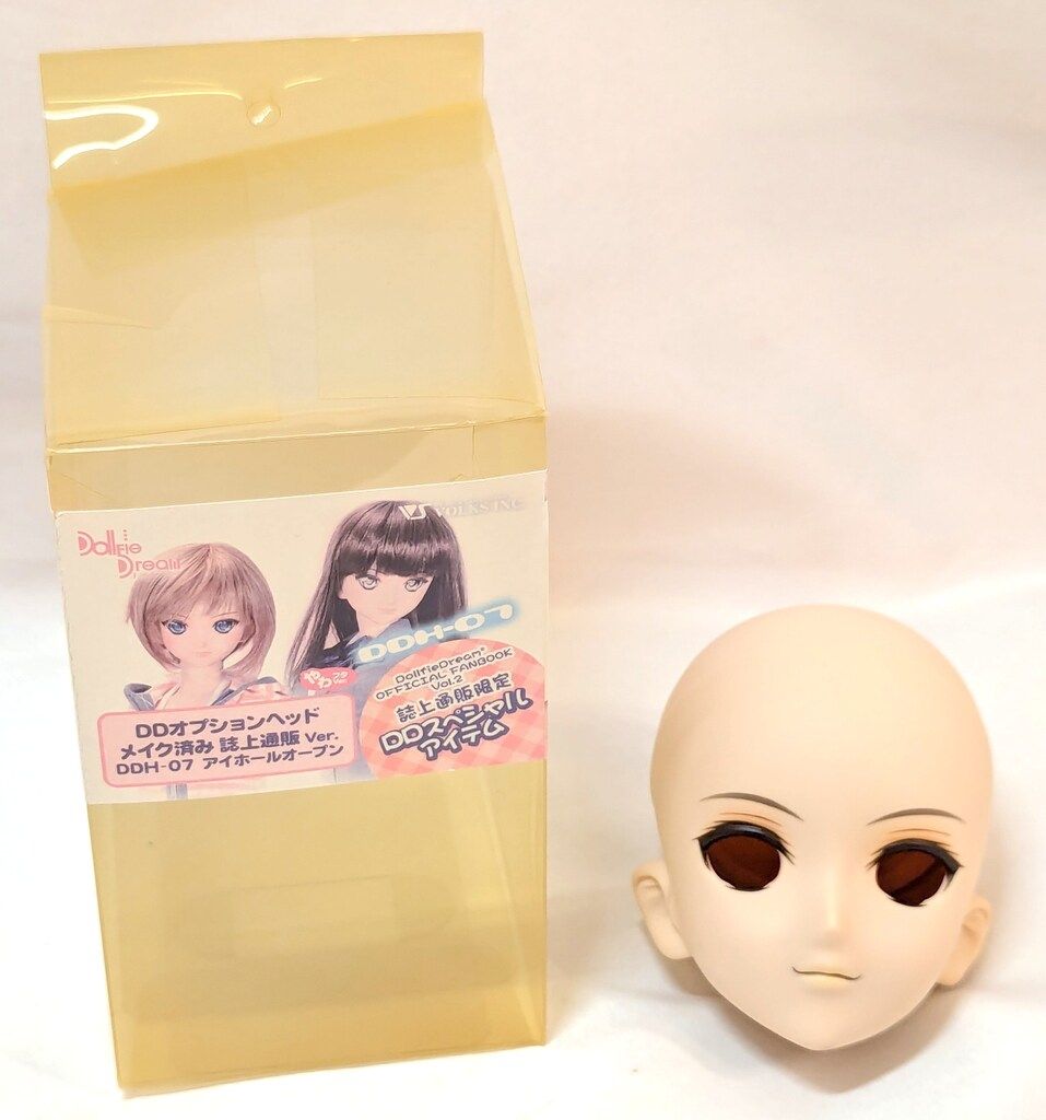 ボークス パーツ DDヘッド DDH-07メイク済みヘッド ファンブックvol.2誌上通販 ノーマル肌 WWW_STEELWINDOWSANDDOORS_COM