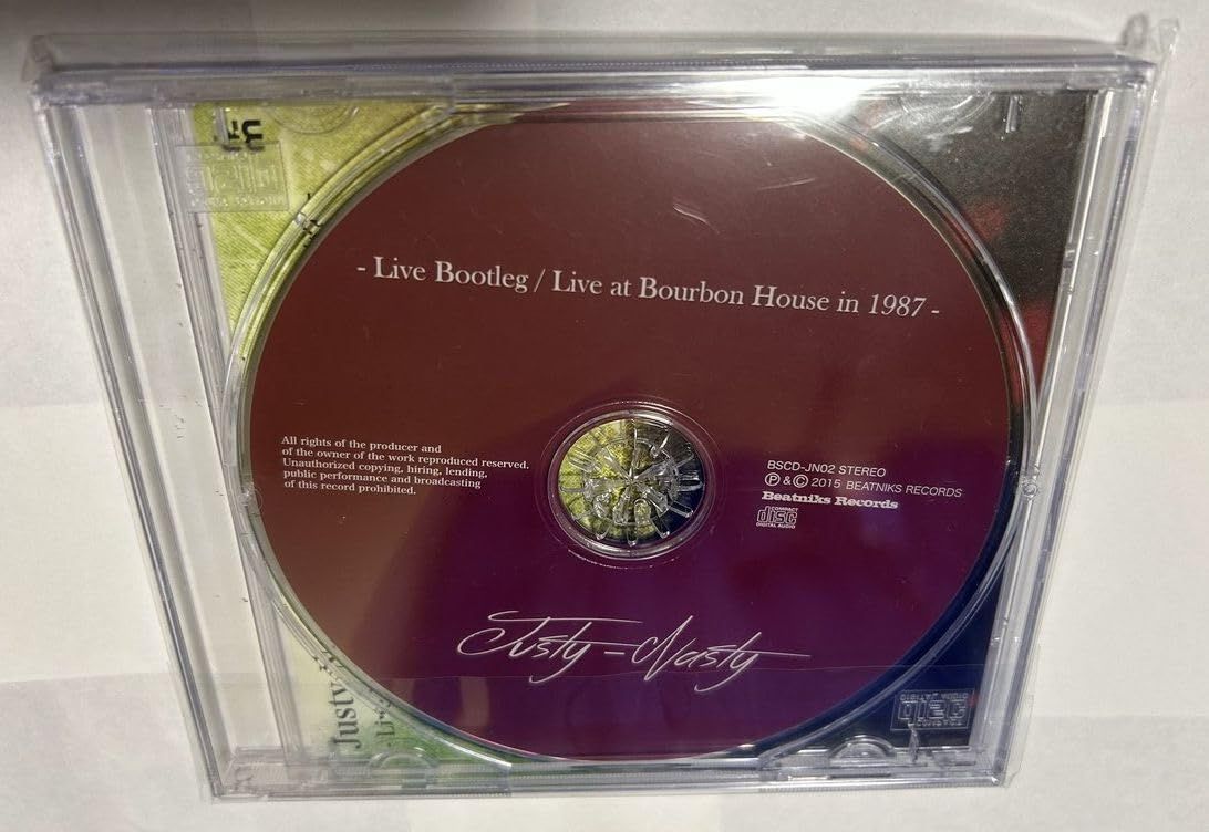 Justy-Nasty ジャスティナスティー ジャスティ 藤崎賢一 CD - Live