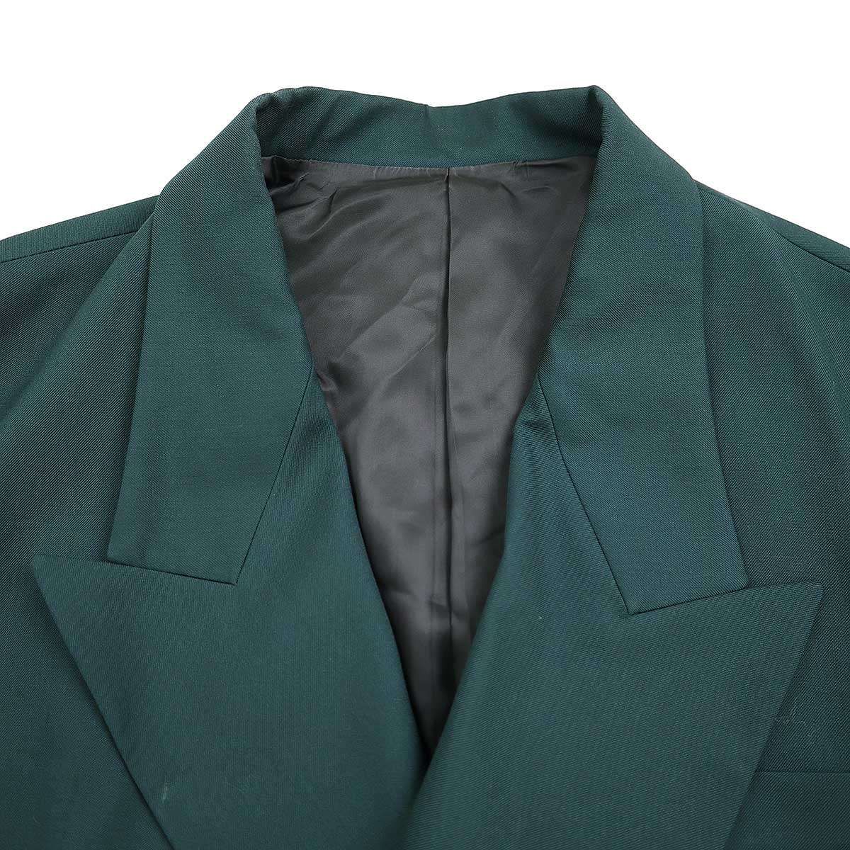 stein / シュタイン】OVERSIZED DOUBLE BREASTED JACKET - BLACK