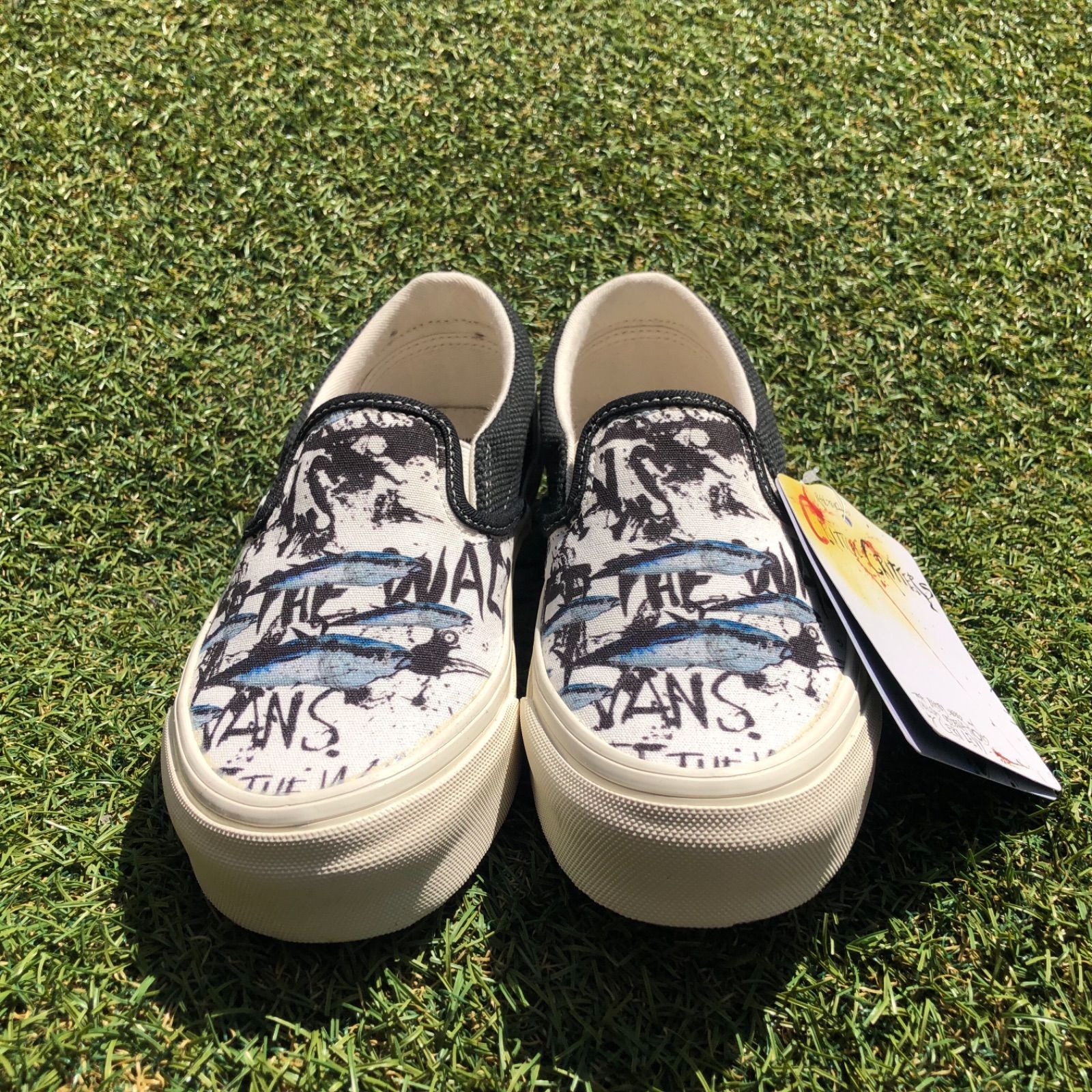 新品22.5 US企画！VANS SLIP-ON ヴァンズ スリッポン F193 - メルカリ