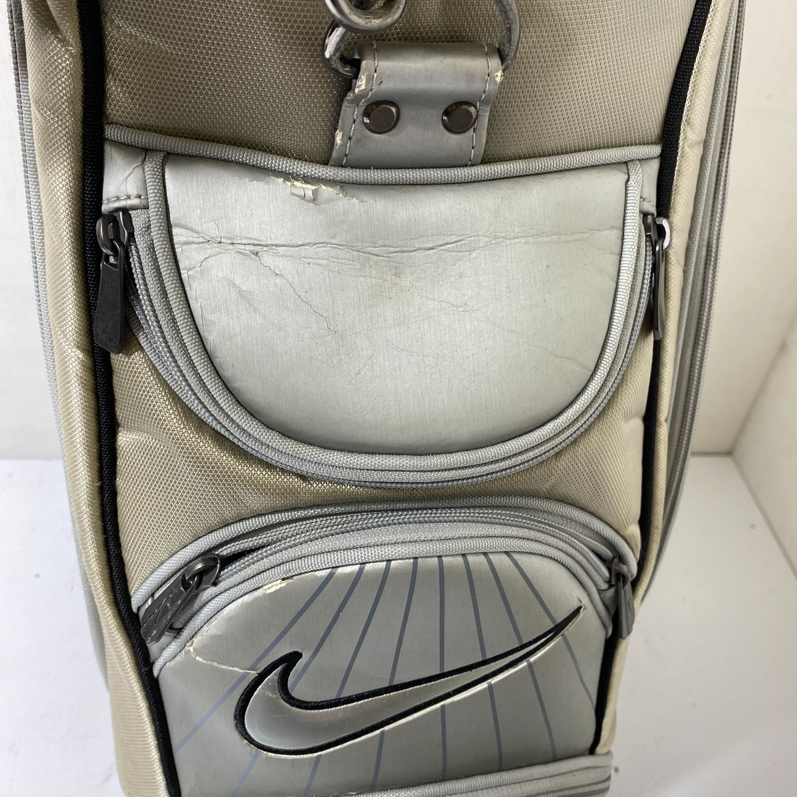 NIKE GOLF 8.5インチ キャディーバッグ 6分割 シルバー