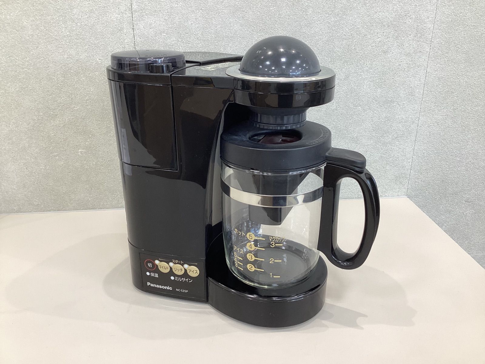 Panasonic NC-A57-K ブラック コーヒーメーカー 【公式通販】