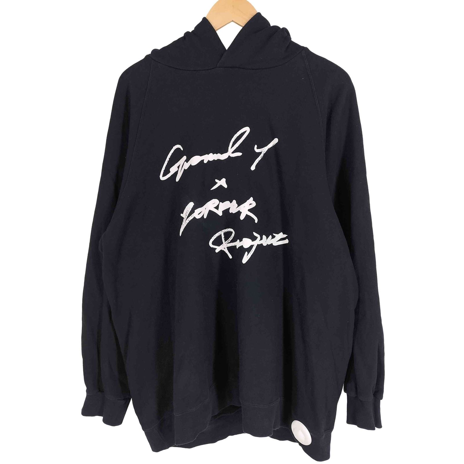 グラウンドワイ Ground Y 20AW 7ORDER Logo Hoodie ロゴプリント