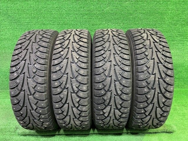 HANKOOK スタッドレス スパイクタイヤ ハンコック iPike 185|65R15 4本 7ミリ