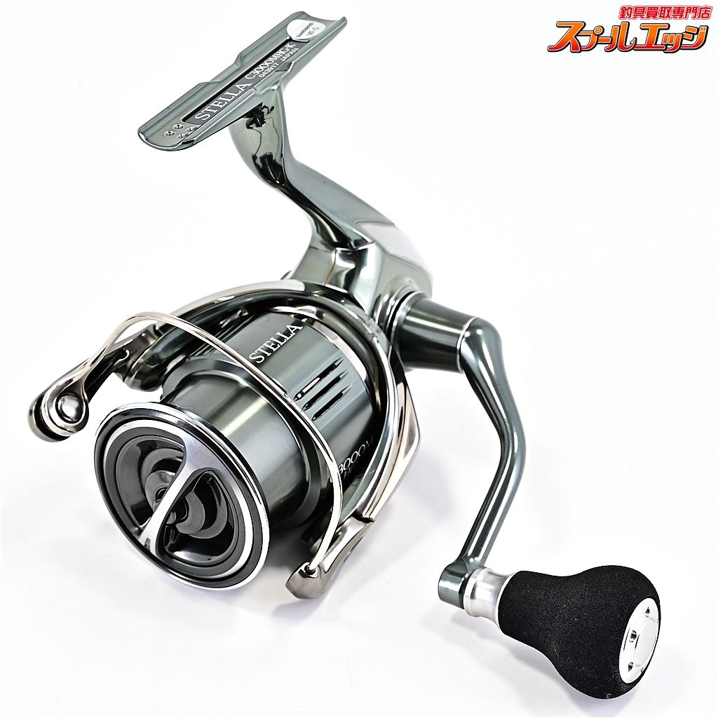 【シマノ】 22ステラ C3000MHG 夢屋EVAラウンド型ハンドルノブ