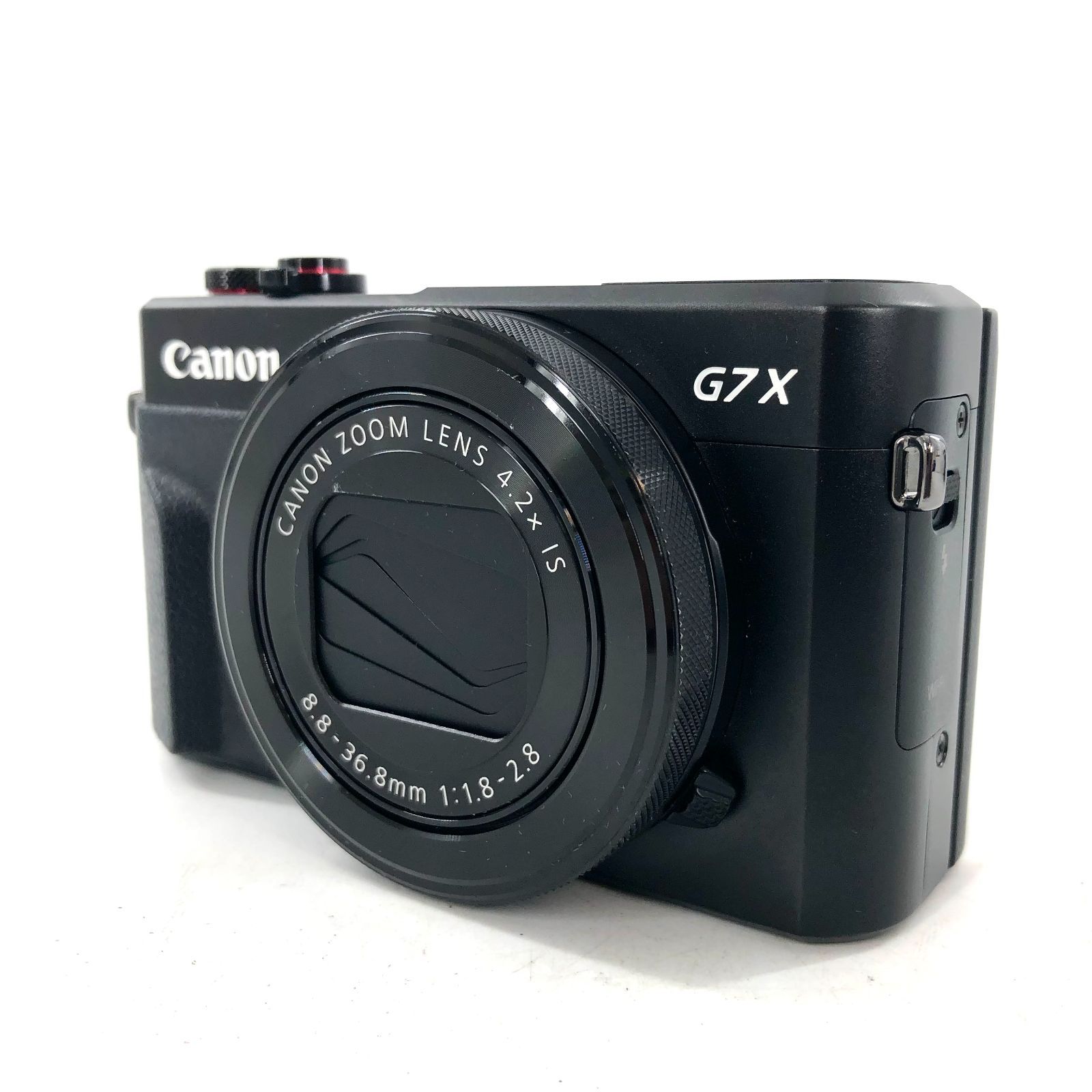 CANON キヤノン PowerShot G7X MarkII パワーショット レンズ CANON ZOOM LENS 4.2x IS 8.8-36.8mm 1 1.8-2.8 コンパクトデジタルカメラ ブラック 動作 済み OE-751
