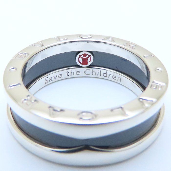 「かわいい～！」 BVLGARI ブルガリ セーブザチルドレン ビーゼロワン リング 指輪 アクセサリー