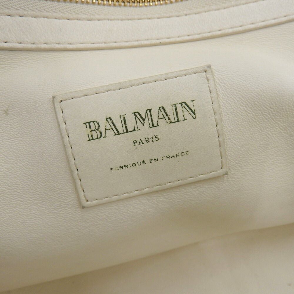 美品 バルマン BALMAIN 現行ロゴ フランス製 スエードレザー 2way ミニボストン ショルダーバッグ 美品 バルマン BALMAIN 現行ロゴ フランス製 スエードレザー 2way ミニ
