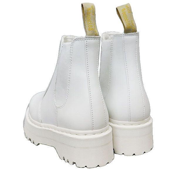 ドクターマーチンチェルシーuk7ホワイトステッチ。 ドクターマーチン