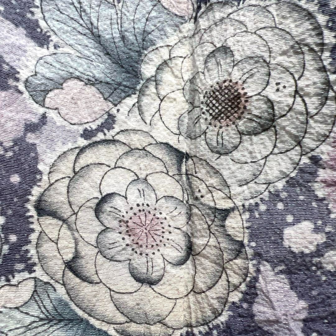 桐屋翠山工房 訪問着 辻ヶ花 枝垂れ模様 楓 菊 桜 梅 着物 112a d