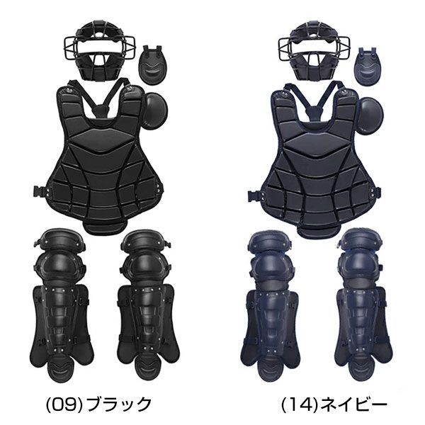 美品！ バッグ付 軟式野球用 プロテクター 捕手 審判 レガース スロートガード mchn3-01_2.jpg