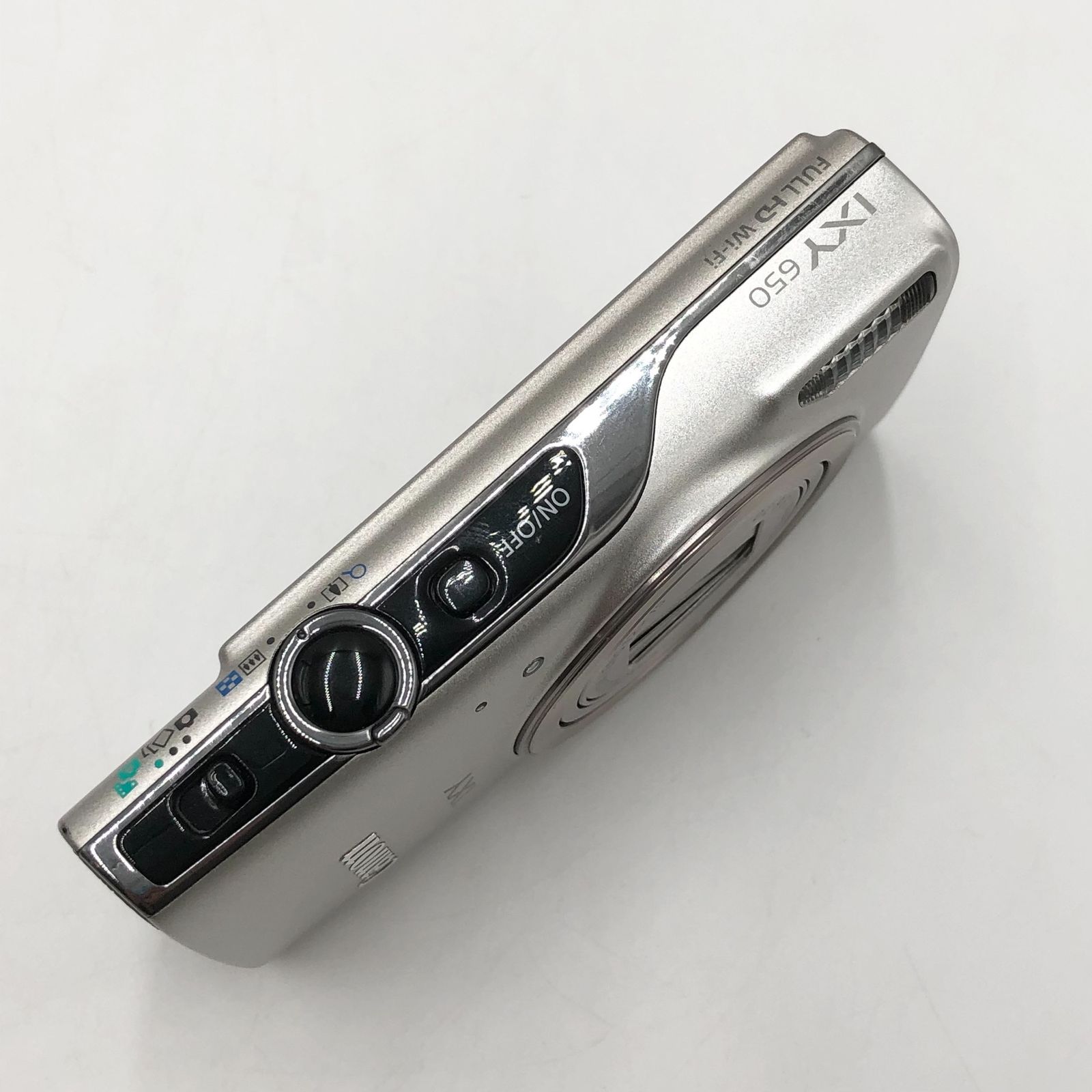 Canon コンパクトデジタルカメラ IXY 650 シルバー 光学12倍