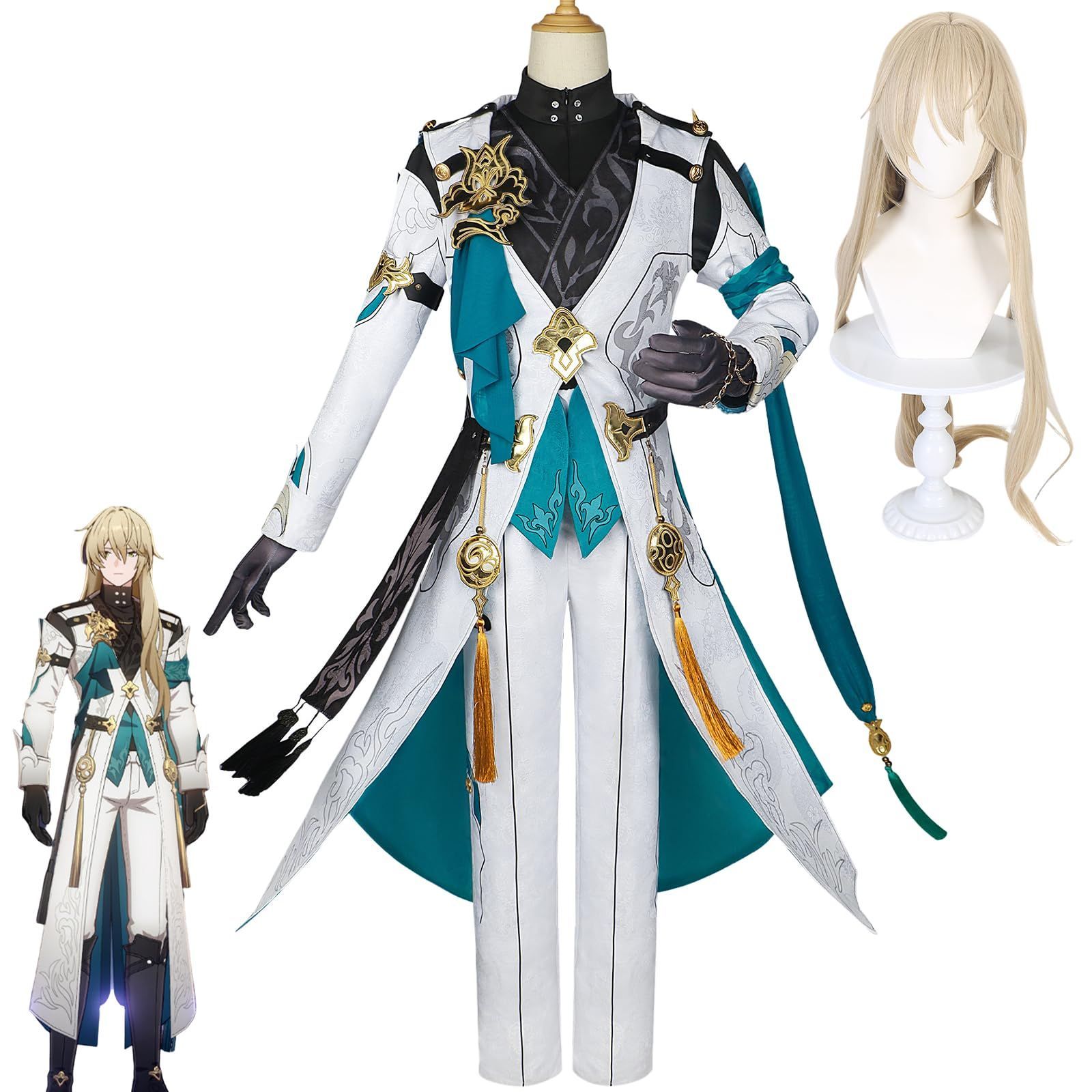 五次元 高品質 崩壊スターレイル 仙舟羅浮 星核ハンター コスプレ カフカ コスプレ 銀狼 コスプレ 青雀 コスプレ衣装 鏡流 コスプレ 停雲 コスプ BJ0927ML03