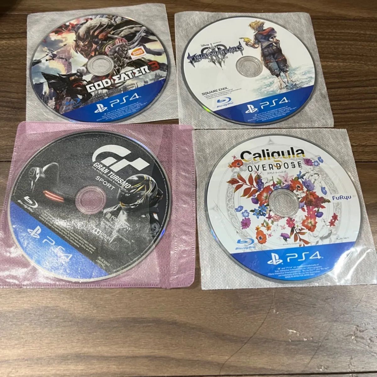 PS4ソフト 4本セット組み合わせ自由 ウイイレパワプロ