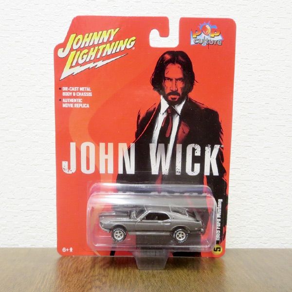 JOHNNY LIGHTNING 1:64 John Wick 1969 Ford Mustang Mach 1【ジョン