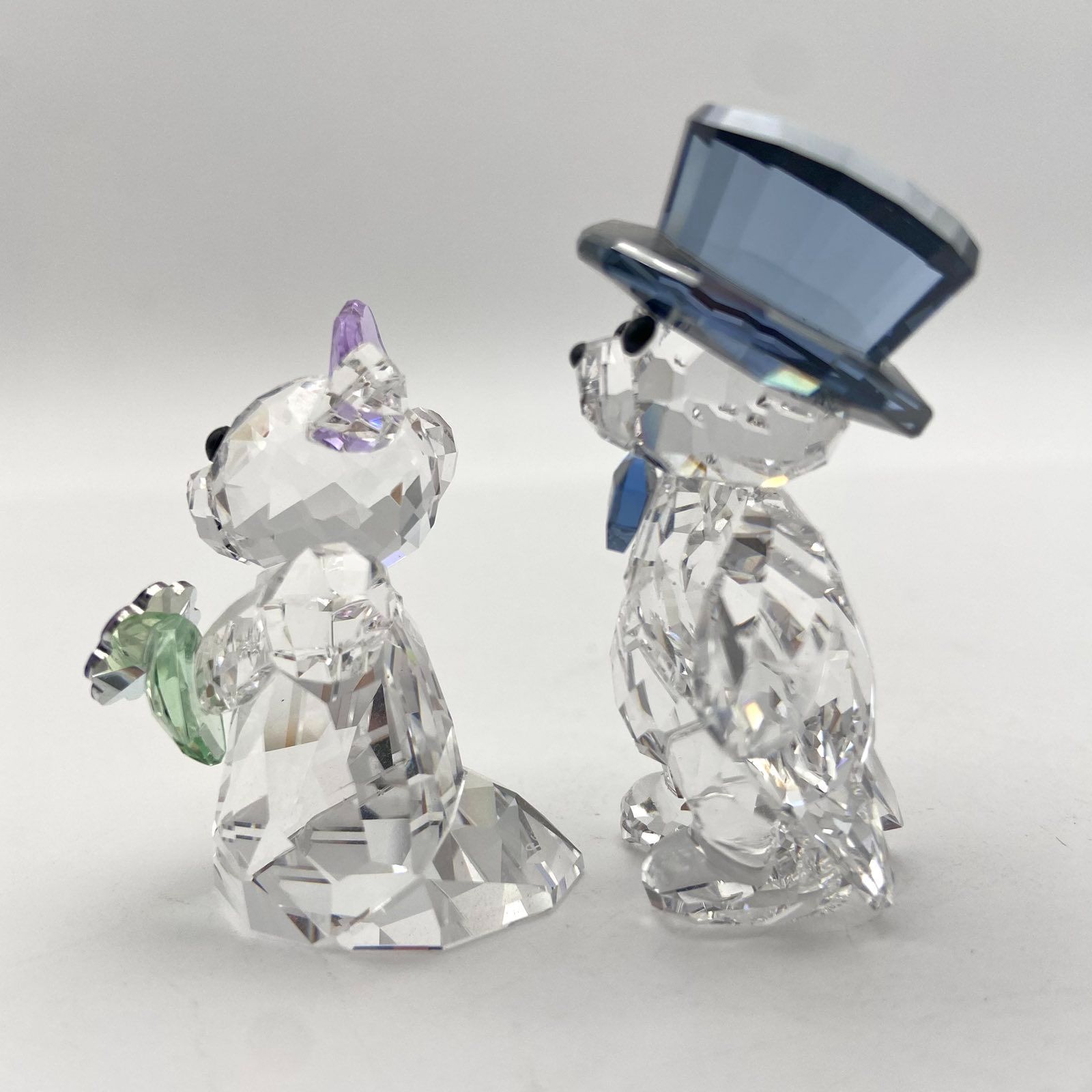 SWAROVSKI クリスベア あなたとわたし美品 Swarovskiスワロフスキー 