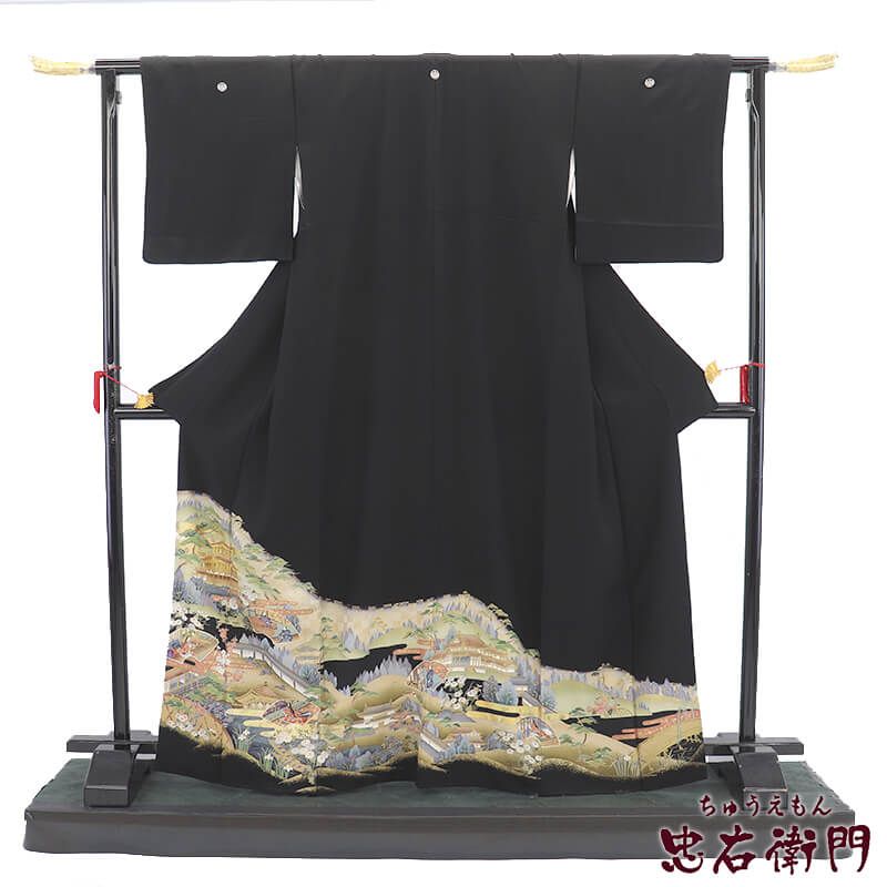 ☆【水彩画】小倉 基弘 長崎32景『崇福寺赤門』No.007 ☆【水彩画