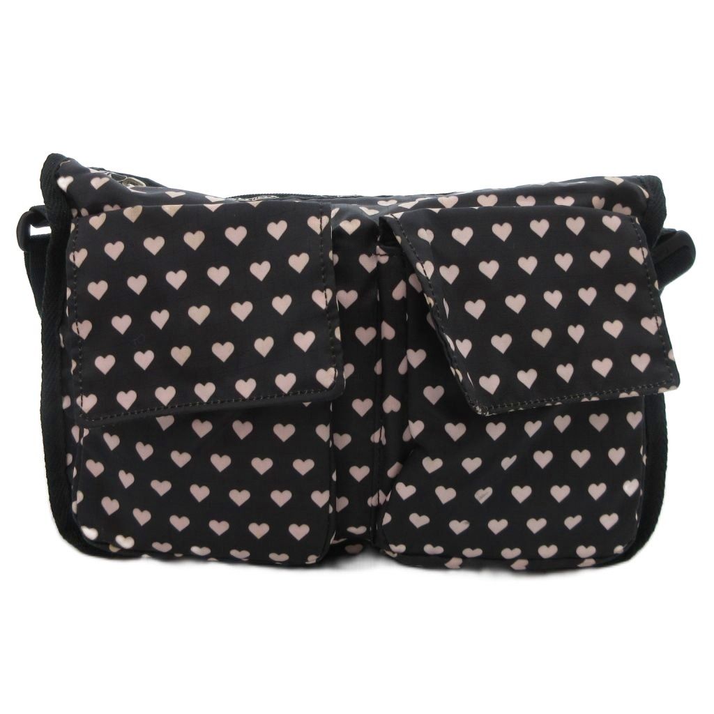 LeSportsac キャリーケース キャリーバッグ ハート 総柄 ブラック 楽天市場】レスポートサック キャリーケース（バッグ・小物