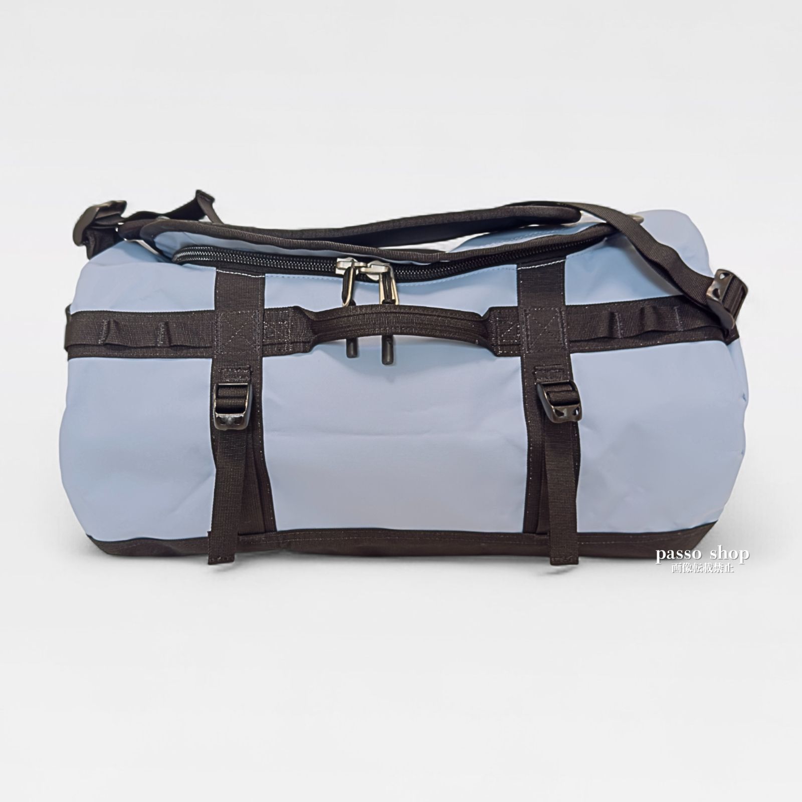 級 THE NORTH FACE ノースフェイス ベースキャンプダッフル S ボストンバッグ スカイブルー 水色 パステル 男女兼用 旅行 部活バッグ リュック バックパック 大容量