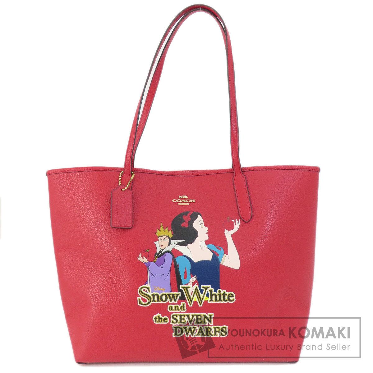 COACH コーチ CC162 ディズニー白雪姫コラボ トートバッグ レザー 