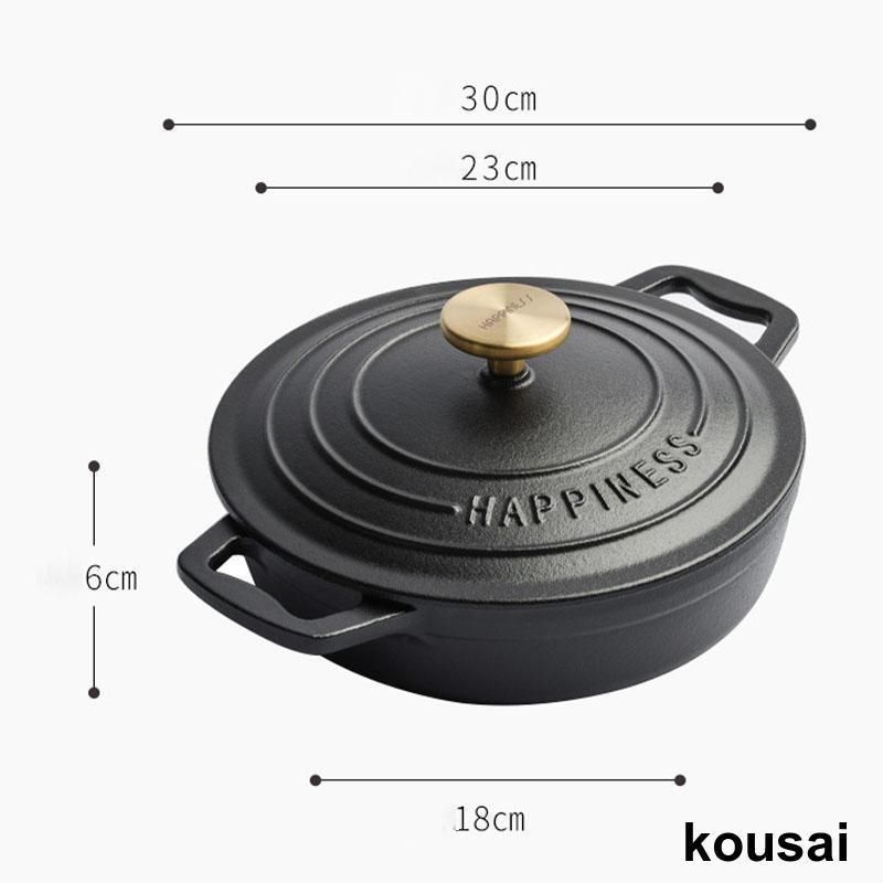 ストウブ staub ココットラウンド20cm シャイニーブラック ストウブ