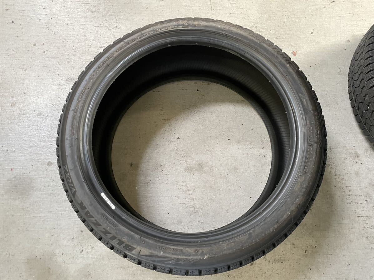 ［F0164］中古スタッドレスタイヤ4本セット！215/40R18 ブリヂストン ブリザック VRX2！2020年製造！86、BRZ、ポロ、BMW1シリーズなどに！