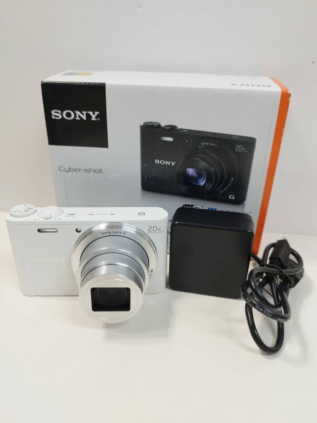 SONY Cybe-shot DSC-WX350 デジタルカメラ (ホワイト)