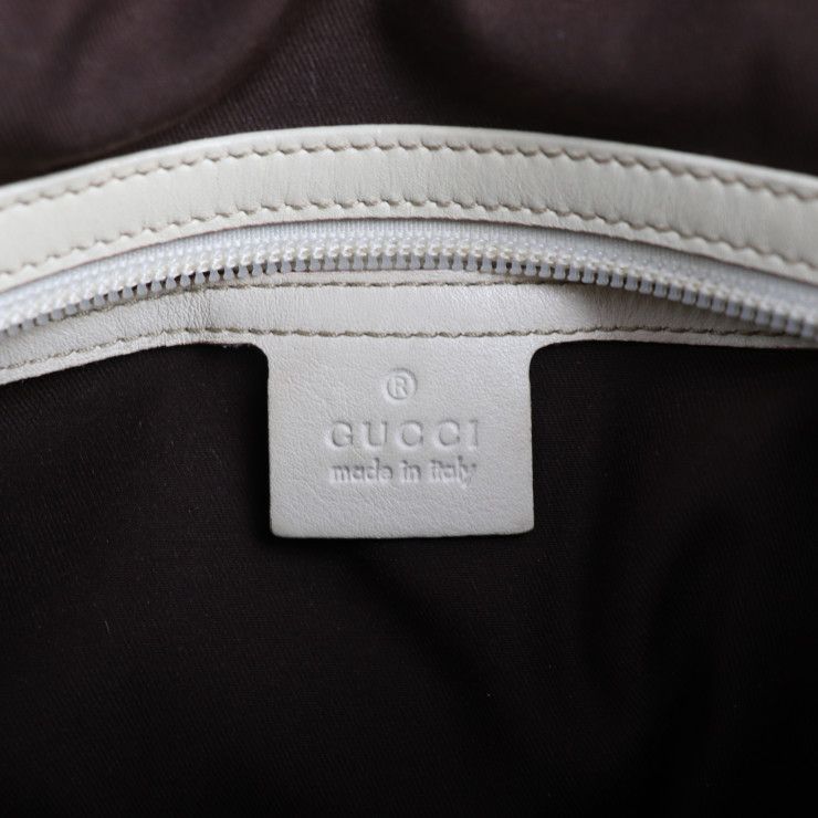 GUCCI グッチ ハンドバッグ 145994 GGキャンバス レザー ベージュ