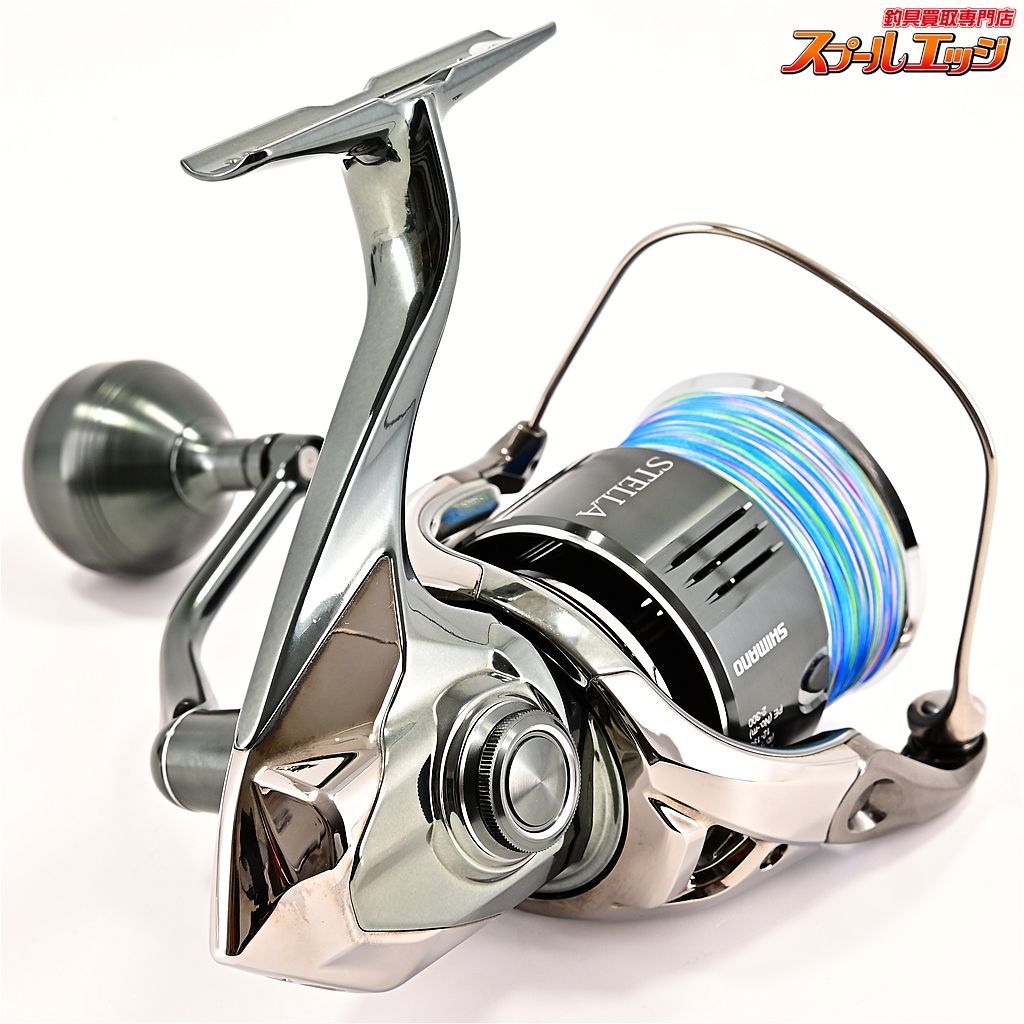 【シマノ】 22ステラ C5000XG 未使用PEラインジグマンX8 2号300m&ゴメクサスカスタムハンドルノブ装着 SHIMANO STELLAm36720  - メルカリ