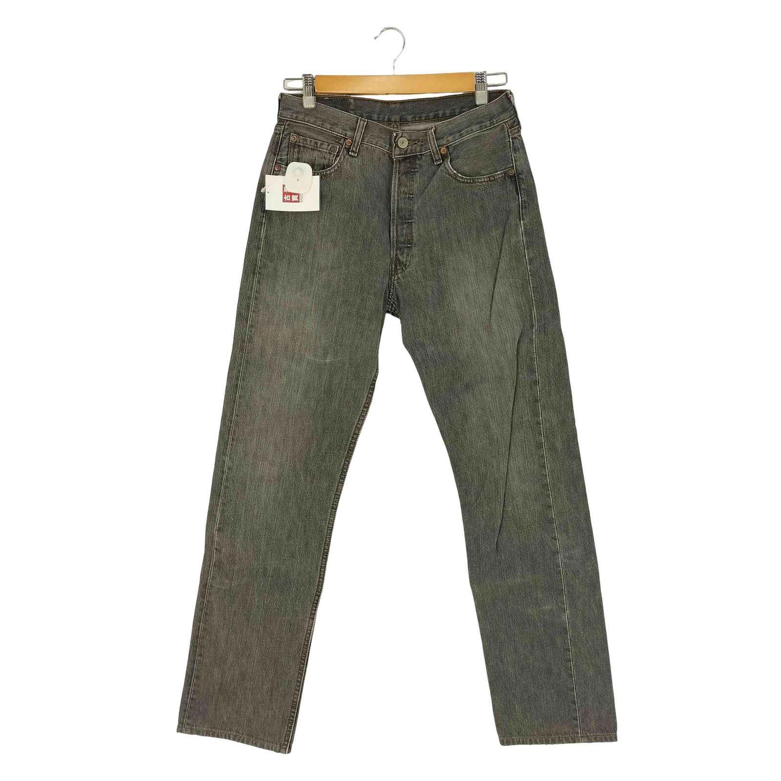 ★usedリーバイスディスプレイ用品Levi's 501 ボタンフライ ハンガー リーバイス Levis 501-06 フィリピン製 ボタン裏359 ボタンフライ