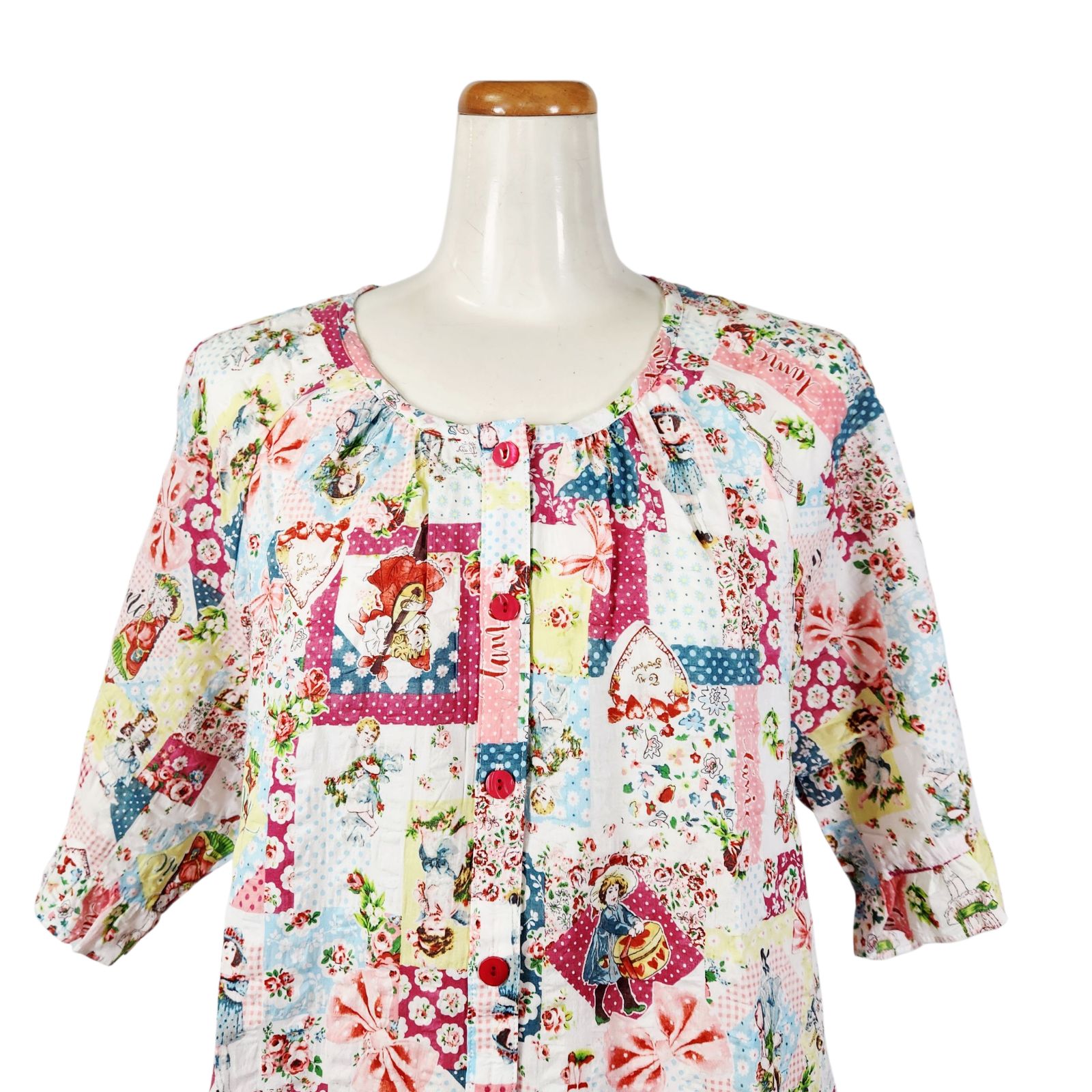 鴨居羊子Tunicパジャマ最終価格 チュニック 30%OFF TUNIC チュニック 鴨居羊子 8分袖パジャマ