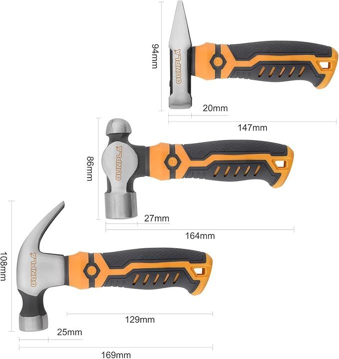Gunpla ハンマーセット 小型 3pcs ショートネールハンマー クロー