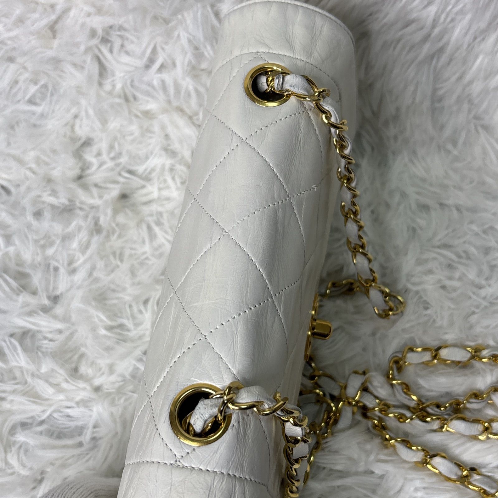CHANEL シャネル ヴィンテージ マトラッセ チェーンショルダー 