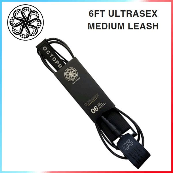 OCTOPUS IS REAL 6FT ULTRASEX MEDIUM LEASH/ OCTOPUS IS REAL 6FT ULTRA SEX MEDIUM LEASHE ANKLE ANKLE SURFING SHORT BOARD